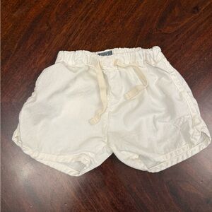 Tocoto Vintage White Elastic-Waist Kids' Shorts